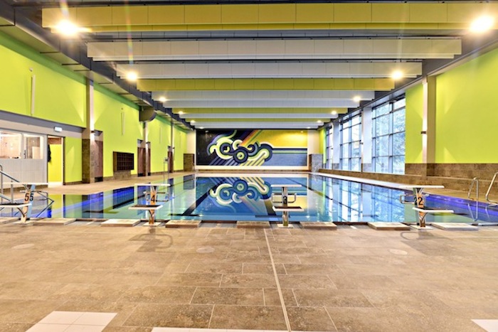 Als die Schwimmhalle 1991 eröffnet wurde, kostete der Eintritt 2 Mark, ermäßigt 1 Mark. (Foto: Elke A. Jung-Wolff/Berliner Bäder)