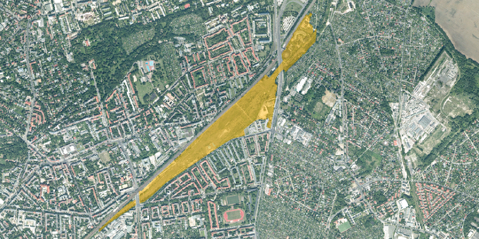 Entwicklungsbersbereich Pankower Tor (Abb.: Bezirksamt Pankow, Stadtentwicklungsamt)
