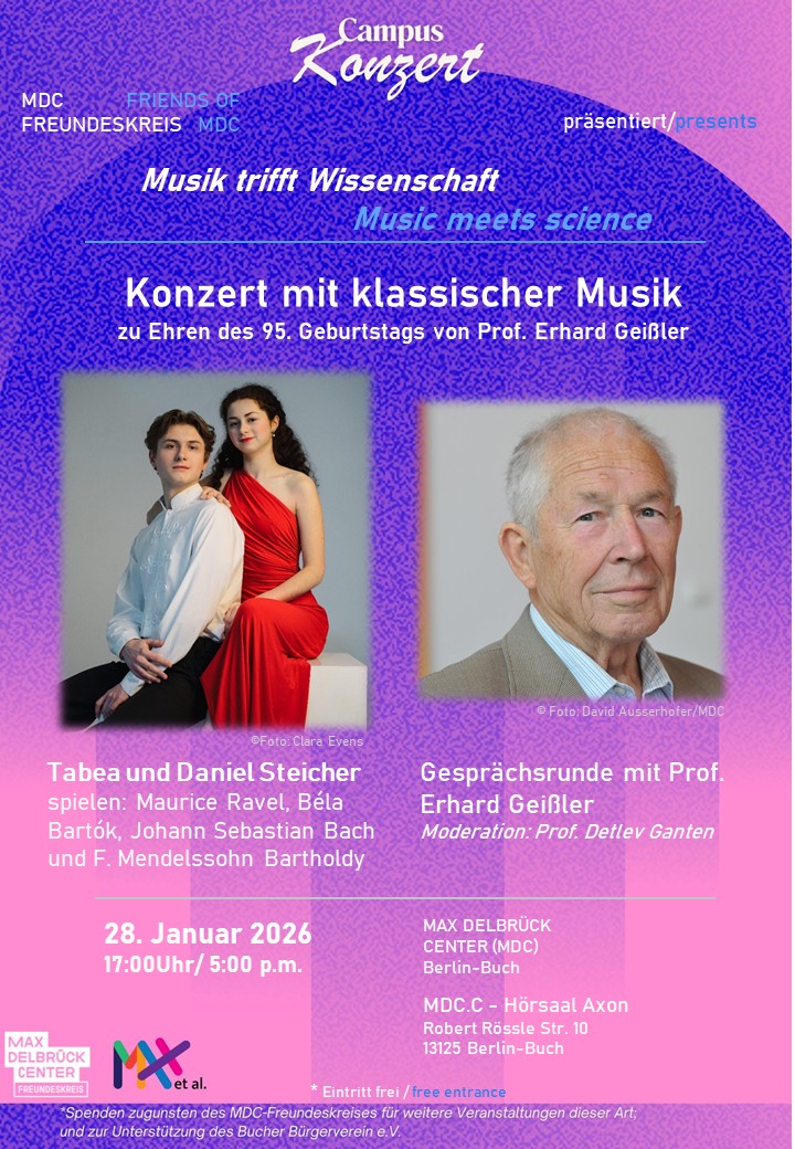 Flyer: Freundeskreis Max Delbrück Center